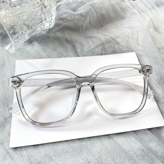 Gafas Decorativas Marco Negro Liso - Estilo Street Snap para Mujer - Image 14