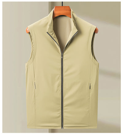 Chaleco Casual para Hombre Elegante y Cómodo con Cuello de Pie - Image 10