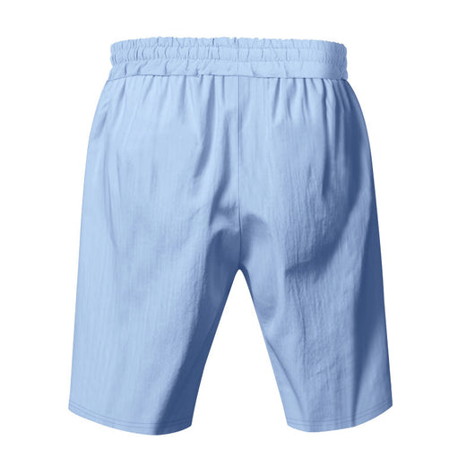 Conjunto de Verano para Hombre: Camisa Manga Corta y Shorts con Cordón - Image 34