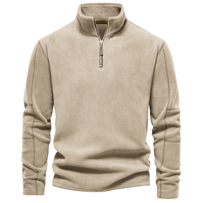 Sudadera Deportiva para Hombre con Cuello Alto y Cierre de Medio Zip - Image 16