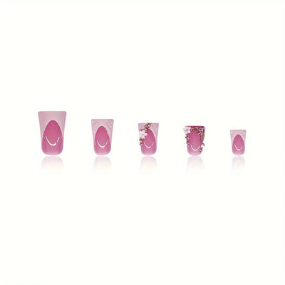 Uñas Postizas Removibles Pico de Pato Cortas - Image 6