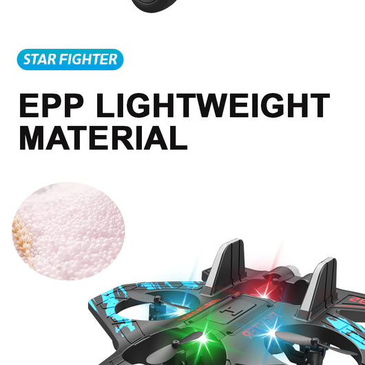Dron de Espuma Resistente a Caídas con Luces LED Multicolor - Cuadricóptero para Principiantes - Image 45
