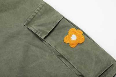 Shorts Casuales Rectos para Mujer con Estampado Hipster Urbano - Image 16