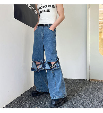 Pantalones Vaqueros de Trabajo Reforzados con Parches - Image 13