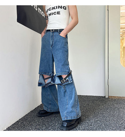 Pantalones Vaqueros de Trabajo Reforzados con Parches - Image 13