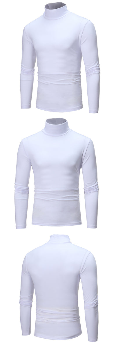 Suéter Cuello Alto Slim Fit Elegante para Hombre Joven - Image 15