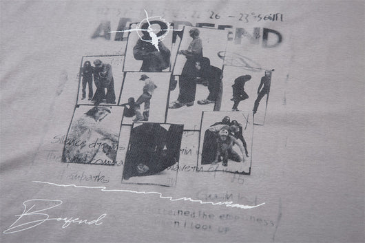 Camiseta de Algodón Puro con Diseño de Sombra Creativa para Hombre - Image 20