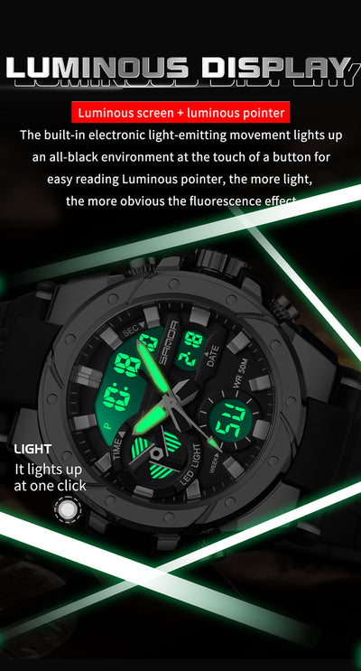 Reloj Multifuncional para Hombre de Moda Contemporánea - Image 34