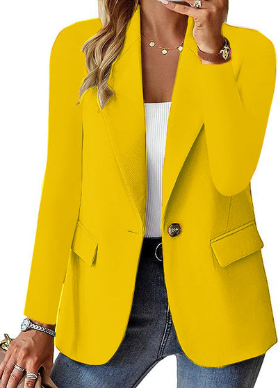 Blazer Casual Elegante para Mujer - Cardigan Ejecutivo de Manga Larga - Image 22