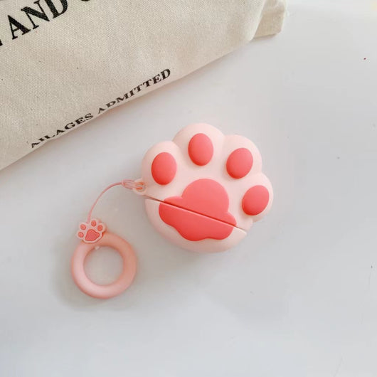Funda Protectora de Silicona para Audífonos Diseño Patita de Gato - Image 18