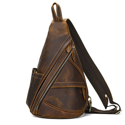 Bolsa de Pecho de Cuero para Hombre - Diseño Moderno y Funcional - Image 23