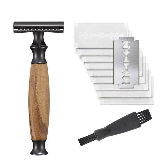 Navaja de Afeitar Manual de Cobre Estilo Clásico - Image 11