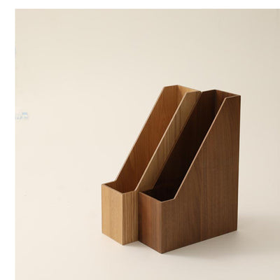 Organizador de Escritorio Vertical en Madera - Caja Clasificadora de Documentos - Image 13