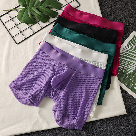 Calzoncillos Boxer de Malla Transpirable para Hombre - Image 18