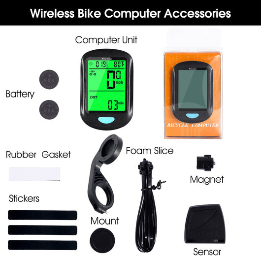 Ciclocomputadora Inalámbrica para Bicicleta - Velocímetro Digital - Image 21
