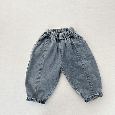 Pantalones Baggy Retro Estilo Japonés de Corte Relajado - Image 9