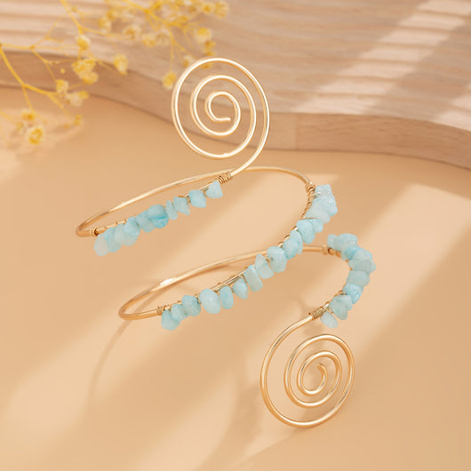 Pulsera de Anillos con Cuentas Texturizadas - Image 29