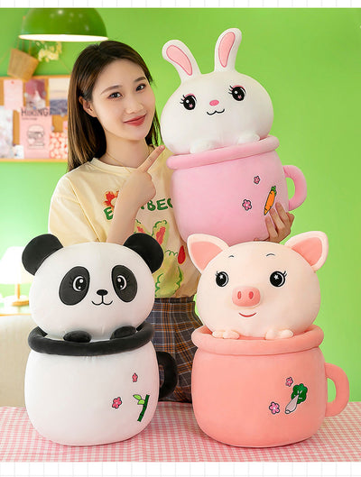 Almohada Decorativa Muñeca Taza de Té con Funda Aireada - Image 18