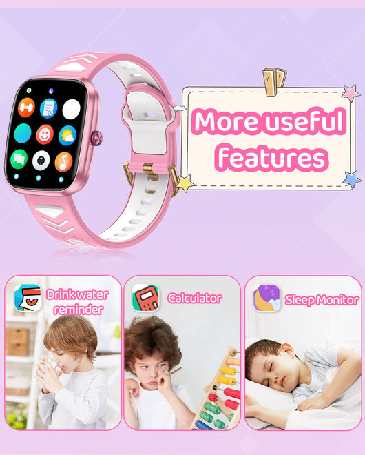 Reloj Inteligente para Niños y Adolescentes con Llamadas Bluetooth y Detección de Sueño - Image 13