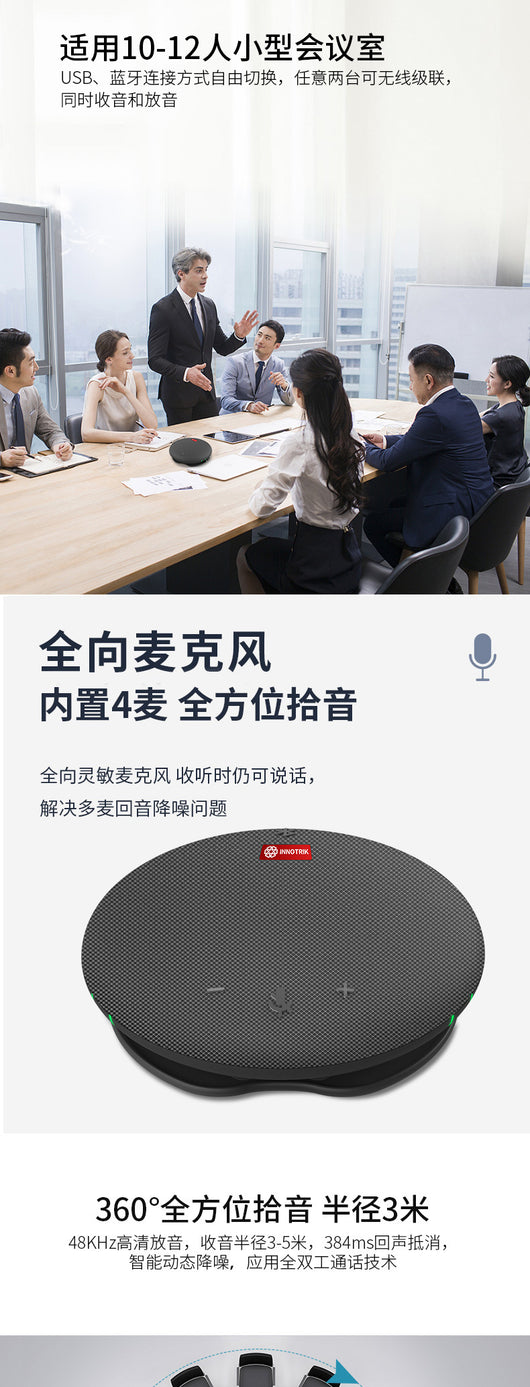Micrófono Inalámbrico Omnidireccional para Videoconferencias - Image 11