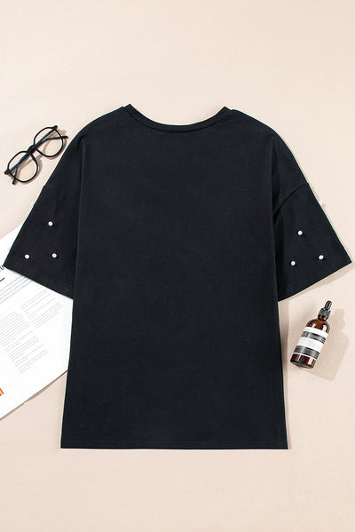 Blusa Elegante de Cuello Redondo y Manga Corta - Tendencia Europa y América - Image 11