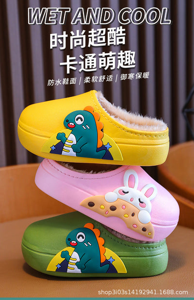 Pantuflas Infantiles Invierno Impermeables Antideslizantes Cálidas - Image 8