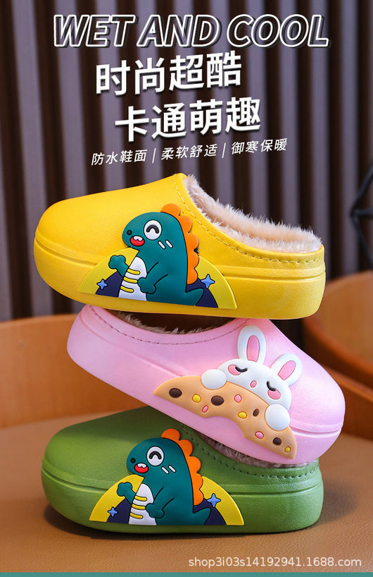 Pantuflas Infantiles Invierno Impermeables Antideslizantes Cálidas - Image 8