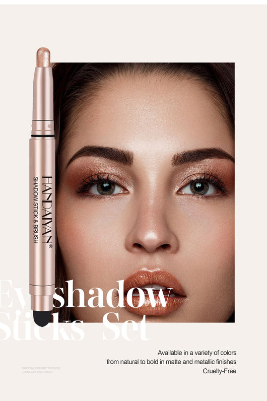 Sombra de Ojos en Barra Pearlescente de Alto Brillo Gusano de Seda para Mujer - Image 25