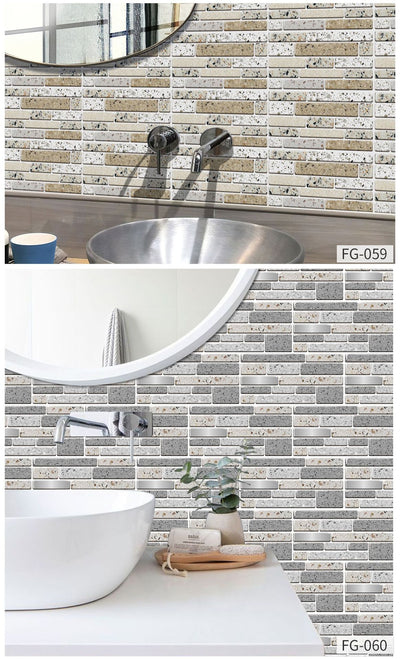 Adhesivos de Pared Retro Europeos Resistentes al Agua y Grasa para Cocina - Image 10