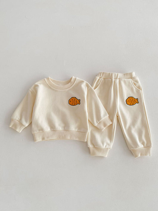 Conjunto de Pantalón y Suéter con Pez Bordado - Image 37