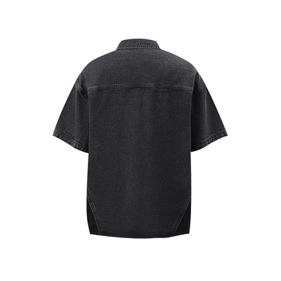 Traje de Mezclilla Vintage Personalizado Efecto Desgastado - Image 16