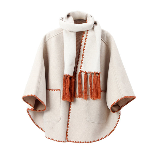 Chal Pashmina Camel Premium para Otoño e Invierno con Bolsillos - Image 23