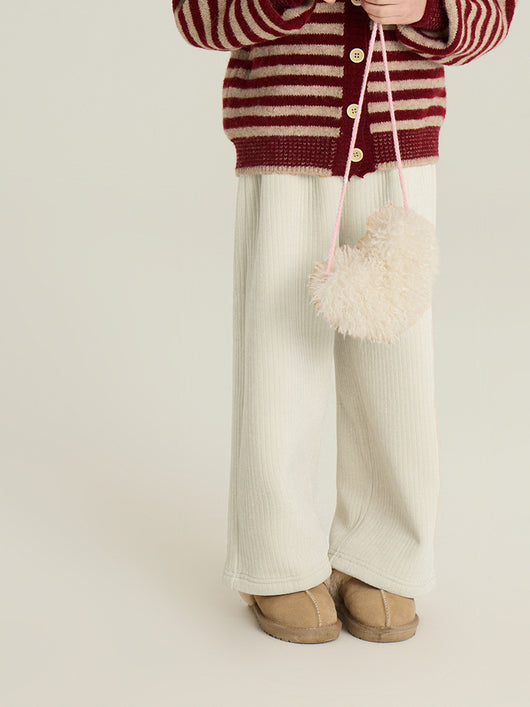Pantalones para Bebé con Forro Polar y Corte Recto - Image 8