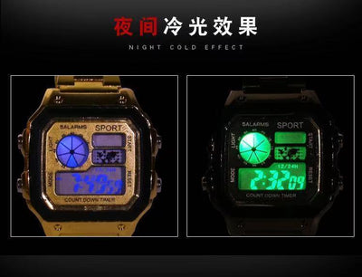 Reloj LED Luminoso de Moda para Hombre con Personalidad - Image 12