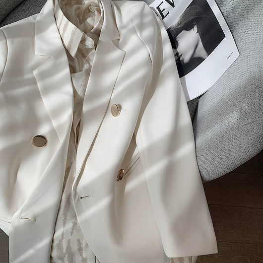 Blazer Casual Estilo Británico para Mujer - Image 29