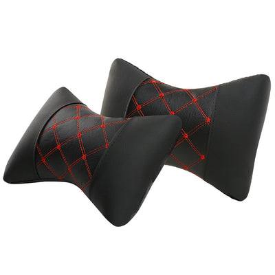 Almohada Cervical Acolchada de Cuero para Auto - Soporte Neck Pillow - Image 21