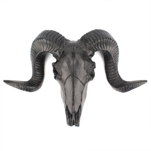Adorno de Pared Cuerno Negro 3D - Decoración Resina Artesanal - Image 15