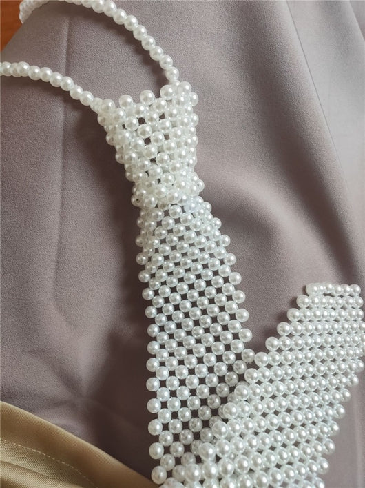 Cadena de Cuerpo Pearl Calada - Diseño Retro Artesanal - Image 22