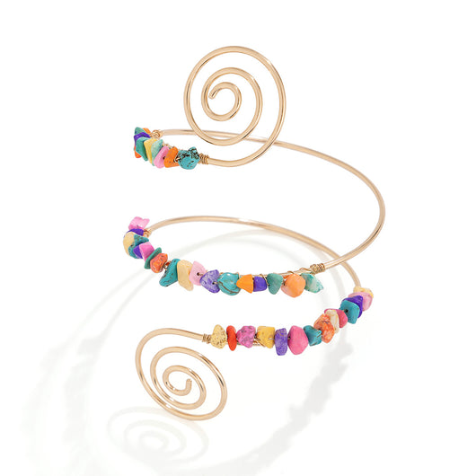 Pulsera de Anillos con Cuentas Texturizadas - Image 37