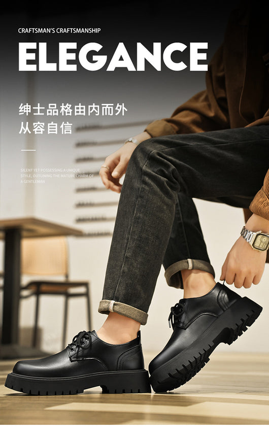 Zapatos de Cuero Negro Impermeables para Hombre Ejecutivo - Image 8