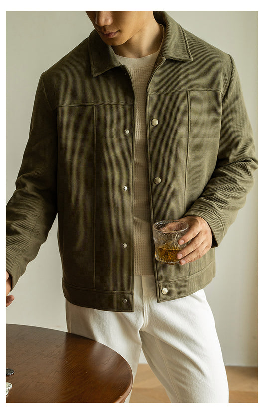 Abrigo Ejecutivo de Textura Americana para Hombre - Image 10