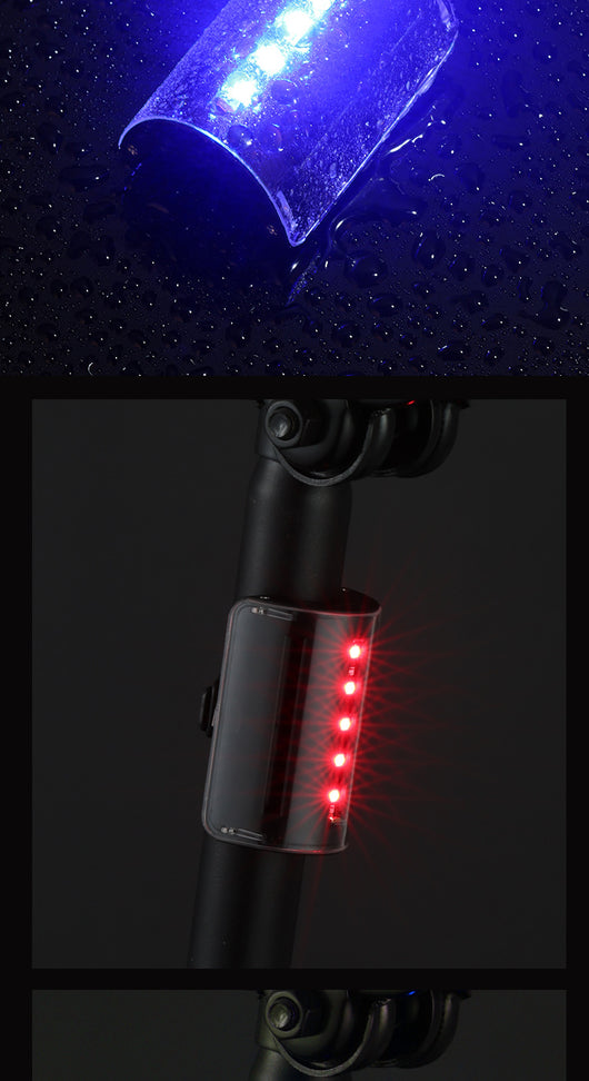 Luz de Advertencia Inteligente para Bicicleta con Sensor Táctil - Image 16