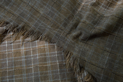 Camisa Plaid Degradado con Bordes Deshilachados - Image 36