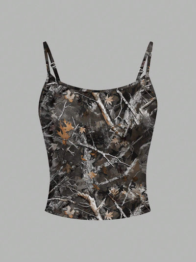 Top Tubo Estampado Retro para Mujer - Tirantes Finos Verano - Image 24