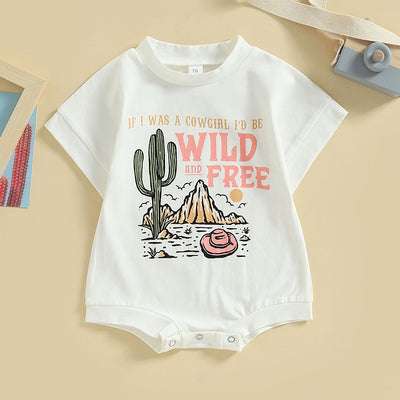 Jumpsuit Infantil con Estampado de Cactus - Cuello Redondo - Image 20