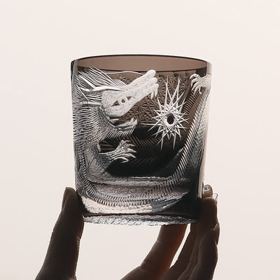 Copas de Cristal Danza del Dragón Negro y Fénix - Image 16