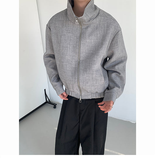 Chaqueta Minimalista para Pareja - Diseño Urbano Otoño - Image 19