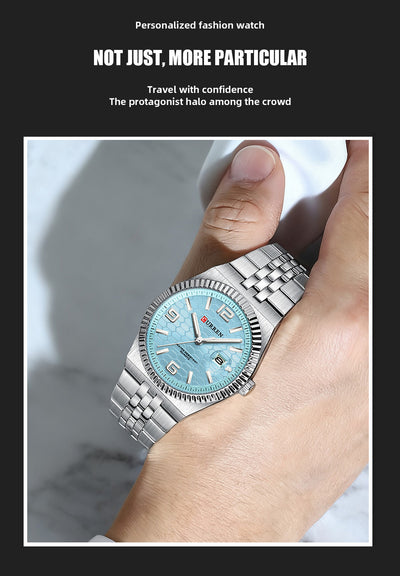Reloj de Negocios para Hombre con Esfera Redonda - Image 42
