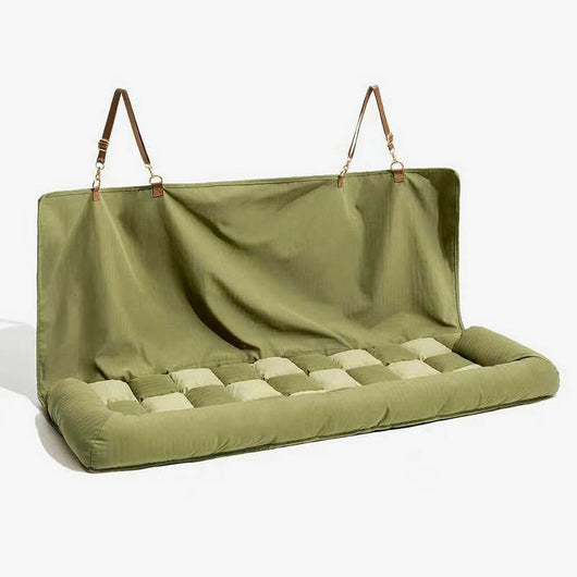 Cama y Protector Acolchado para Asiento Trasero de Auto para Mascotas - Image 9