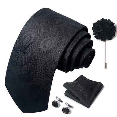 Combo Corbata, Traje y Pañuelo de Bolsillo para Hombre - Juego 8 - Image 138